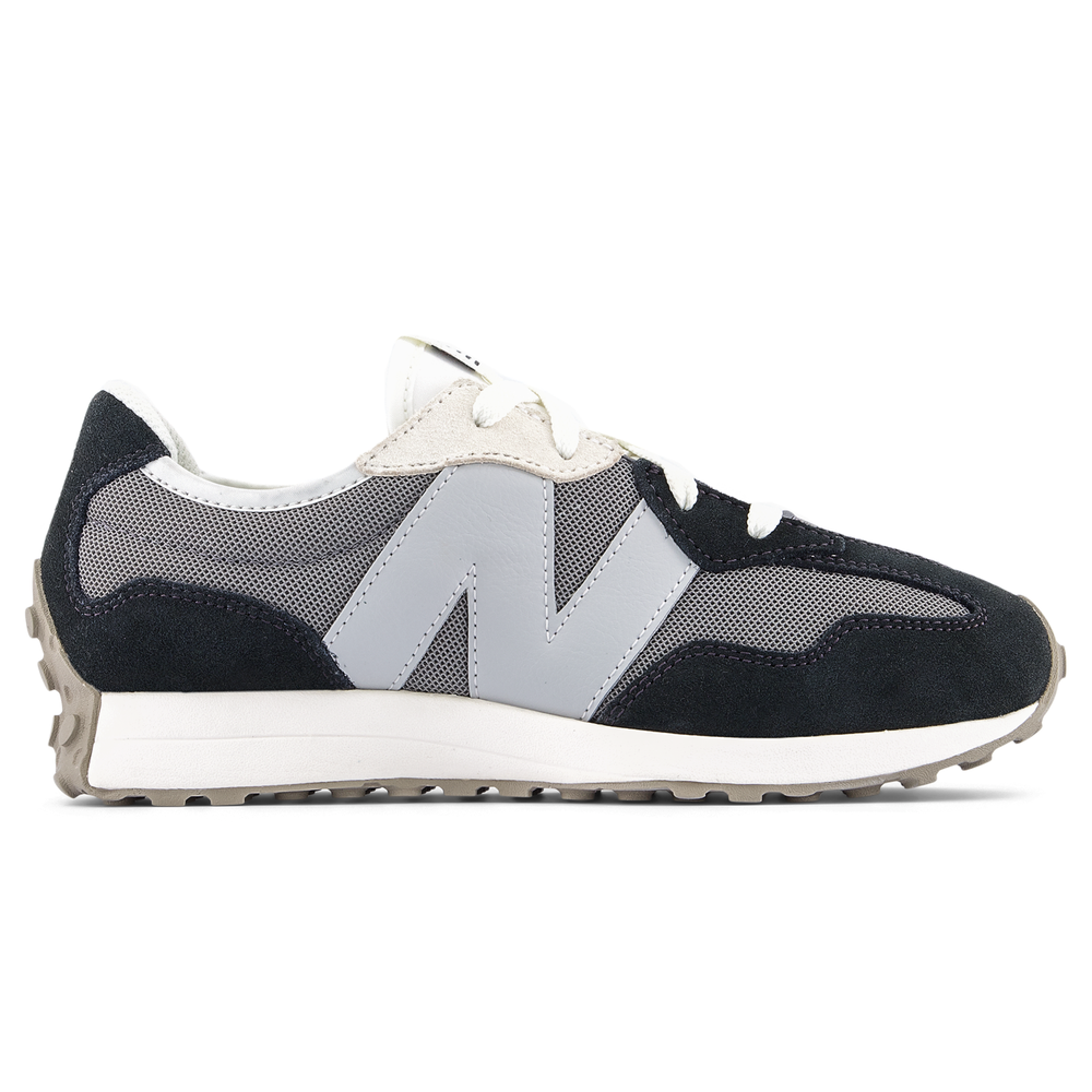 Dětské boty New Balance GS327LG – šedé