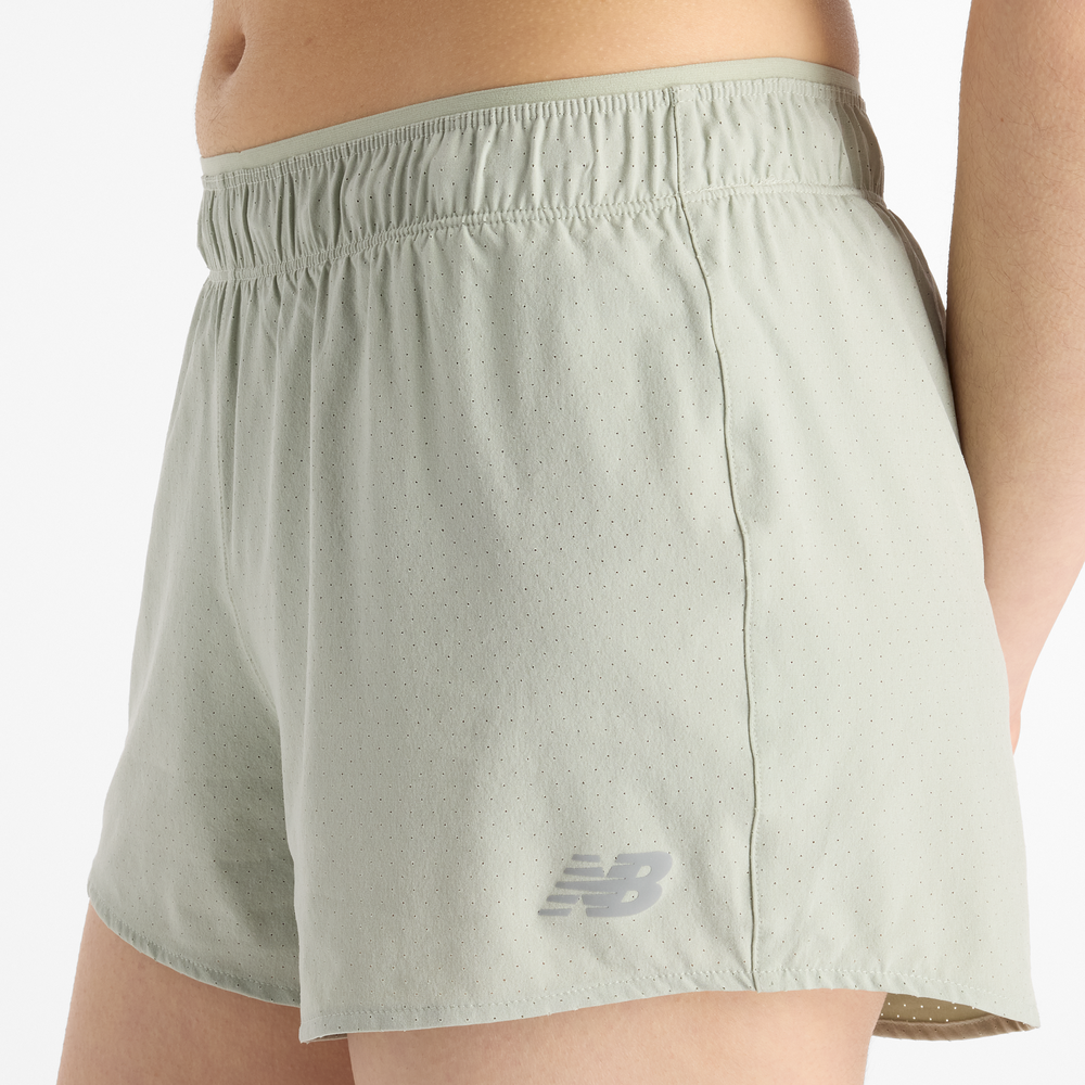 Dámské šortky New Balance WS41286GAS – zelené