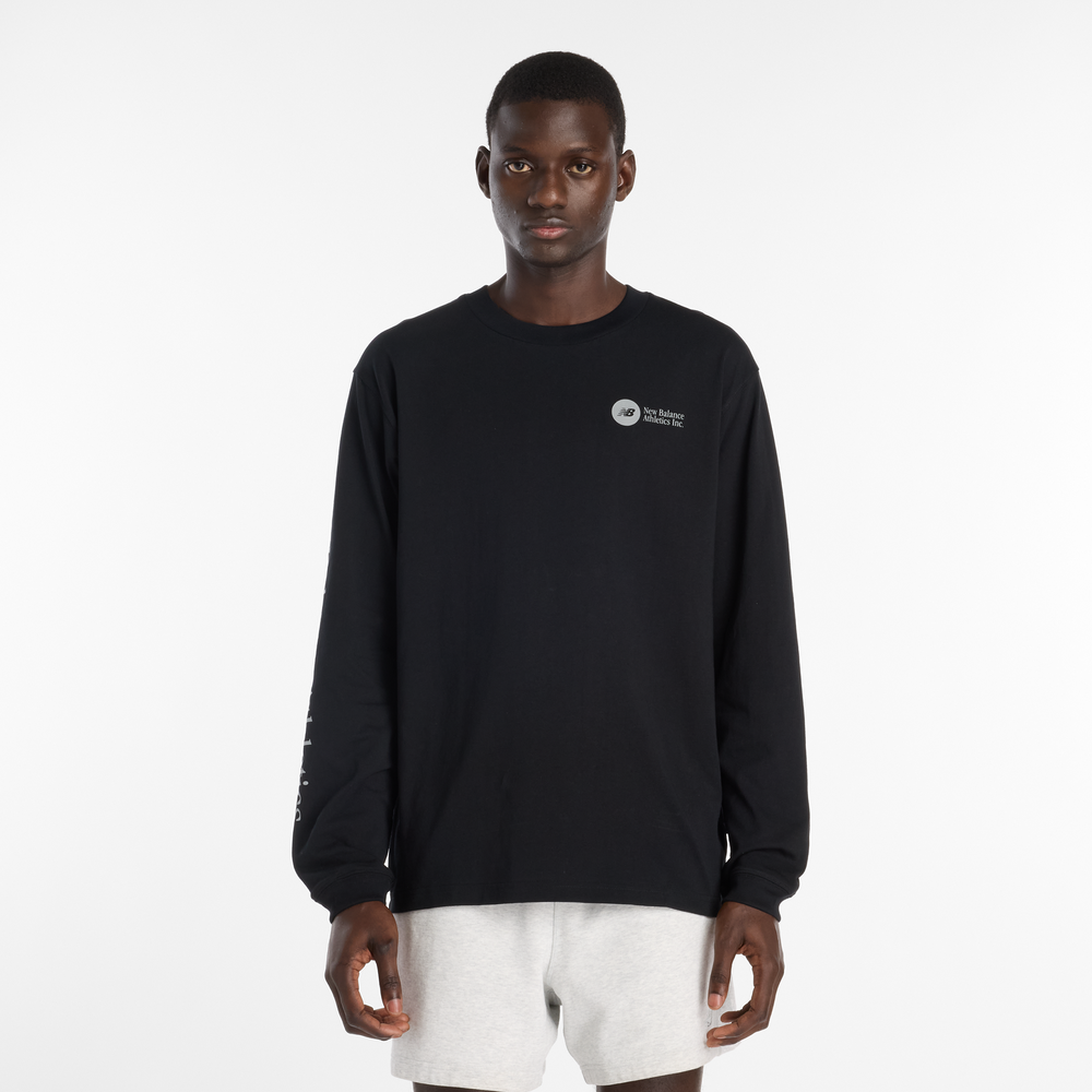 Pánské tričko New Balance MT61H4CYBK – černé