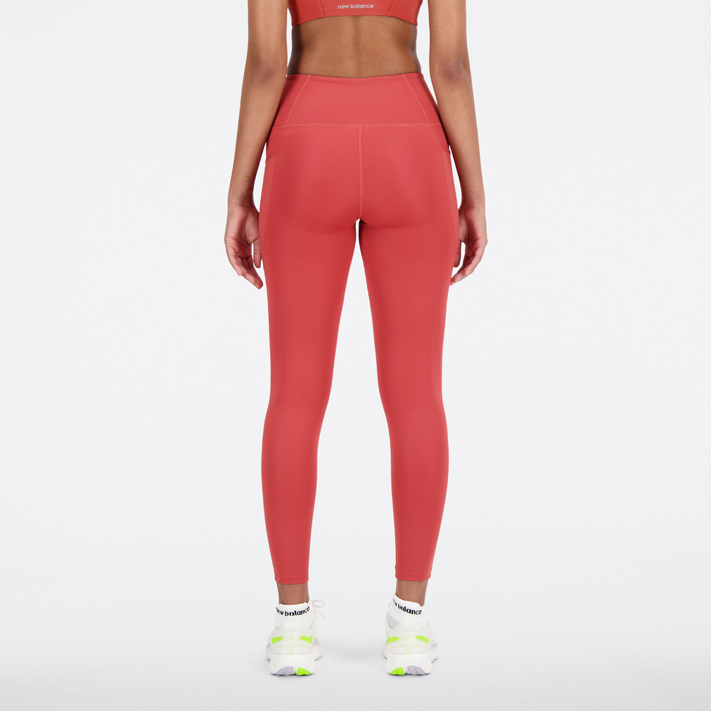 Dámské legíny New Balance WP21112ASU – červené