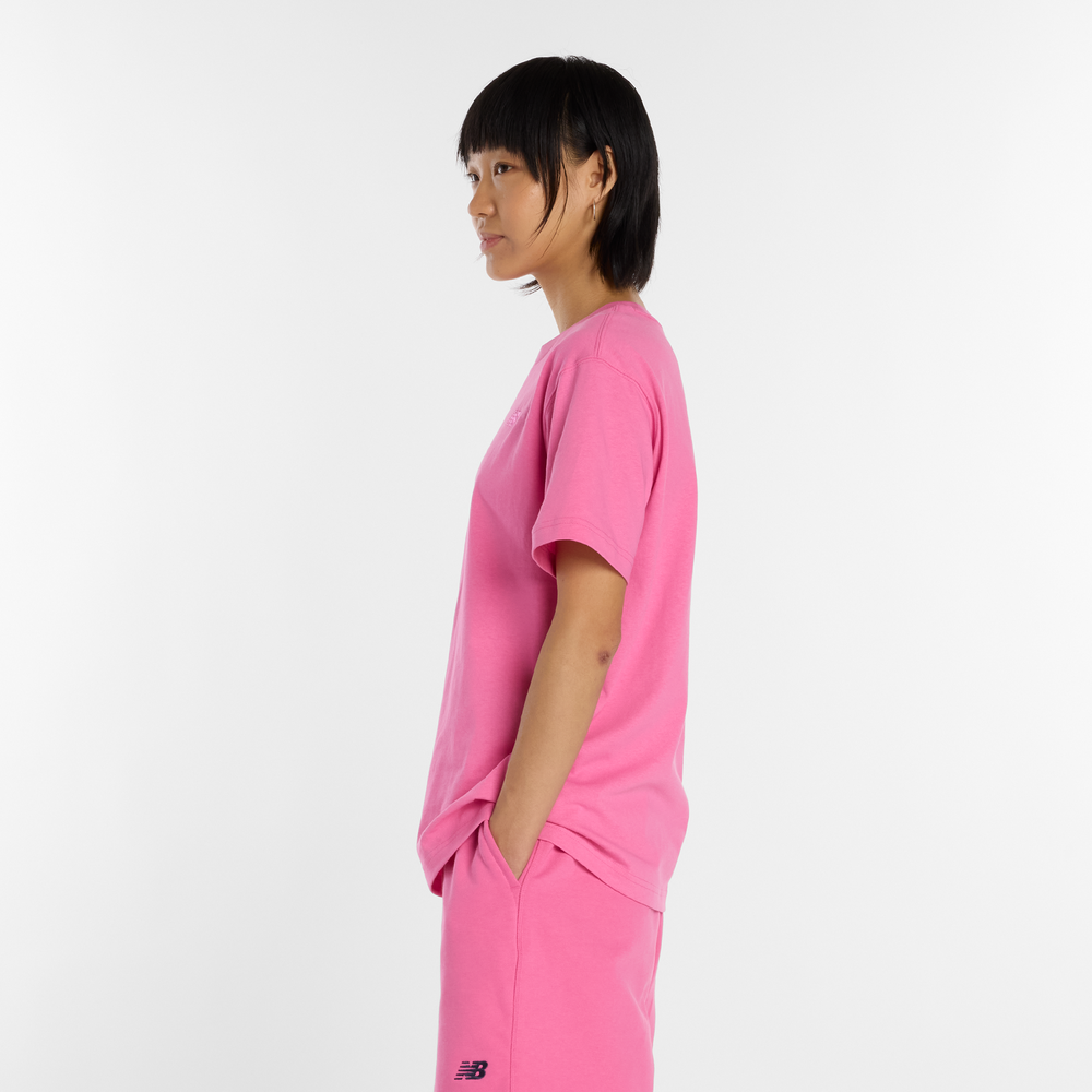 Dámské tričko New Balance WT41501AAC – růžové
