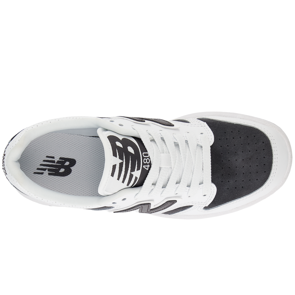 Dětské boty New Balance GSB480VB – bílé