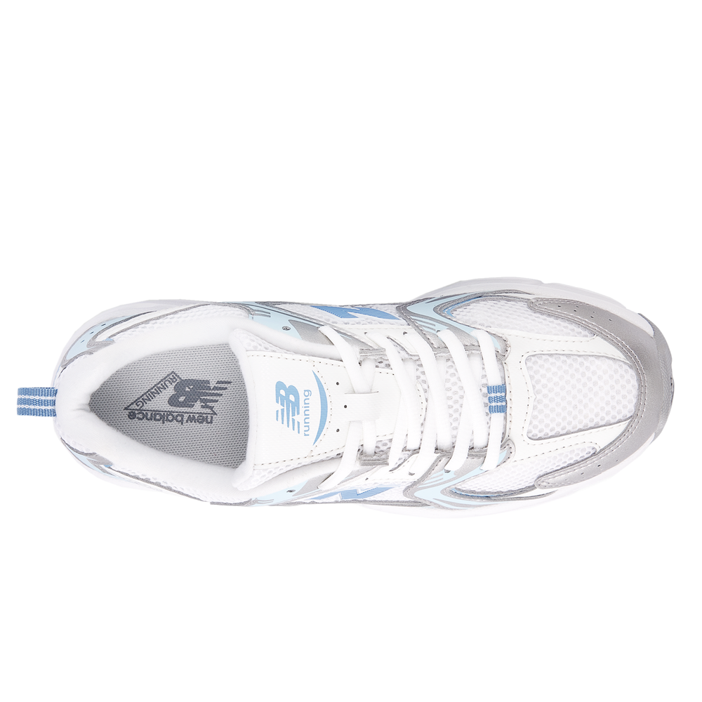 Dětské boty New Balance GR530ED – bílé