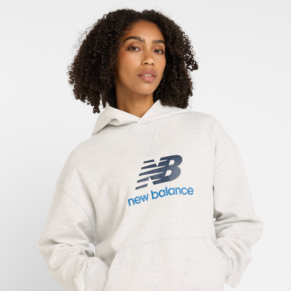 Dámská mikina New Balance WT51501AHH – šedé