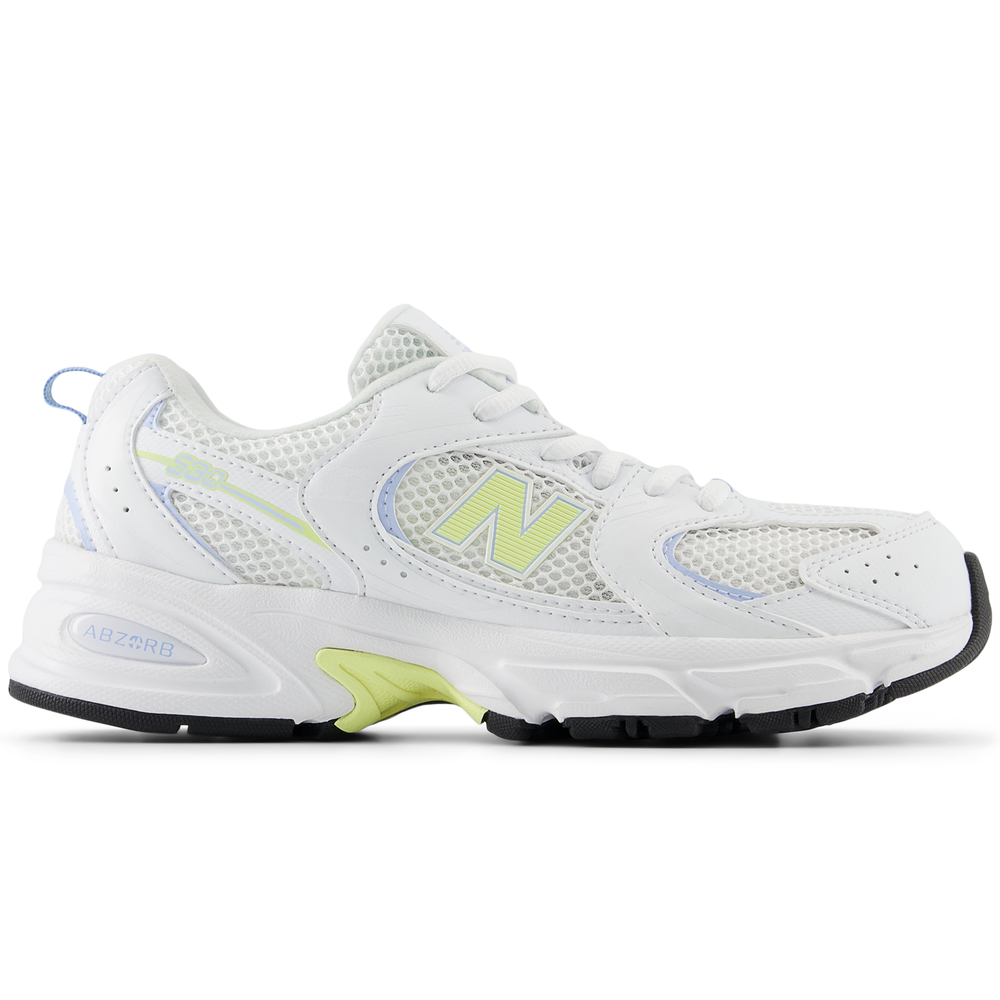 Dětské boty New Balance GR530SN – bílé