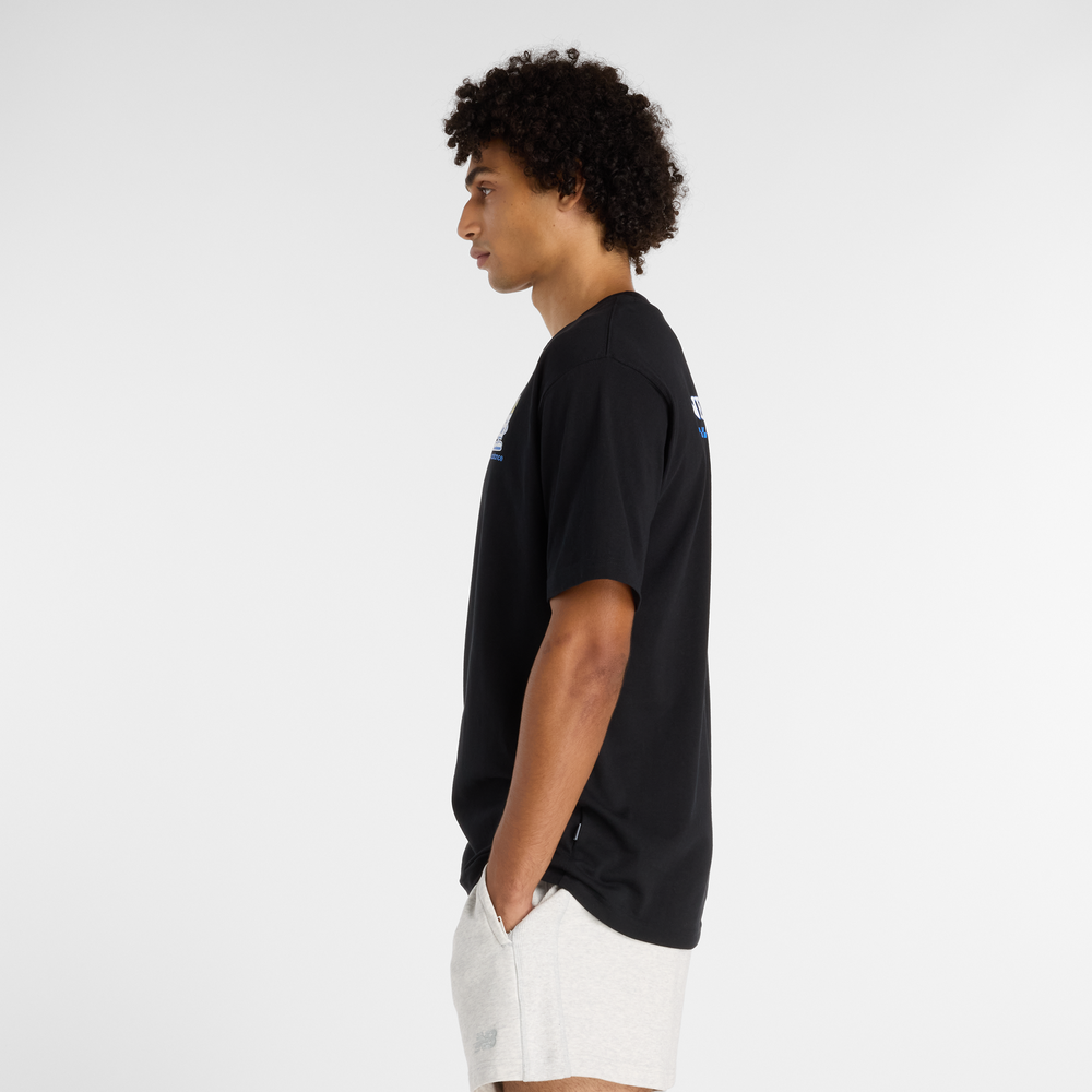 Pánské tričko New Balance MT61I5BMBK – černé