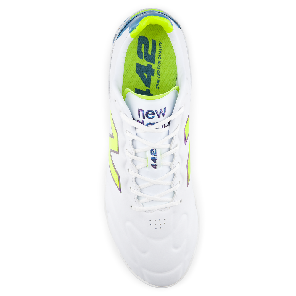 Pánské turfy New Balance 442 ELITE TF V3 U41T46O – bílé