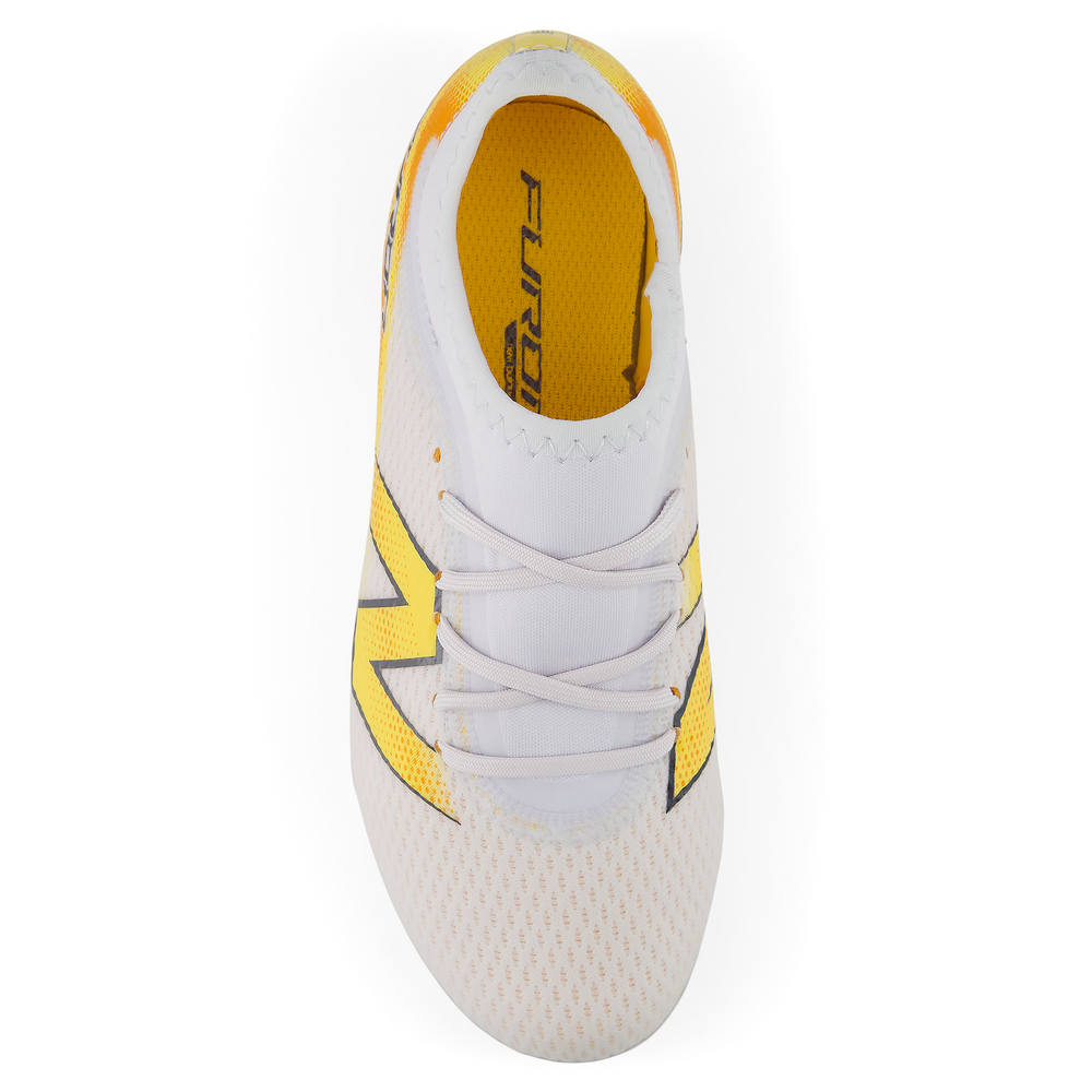 Dětské kopačky New Balance FURON TEAM JNR FG V9 YF3F96W – oranžová