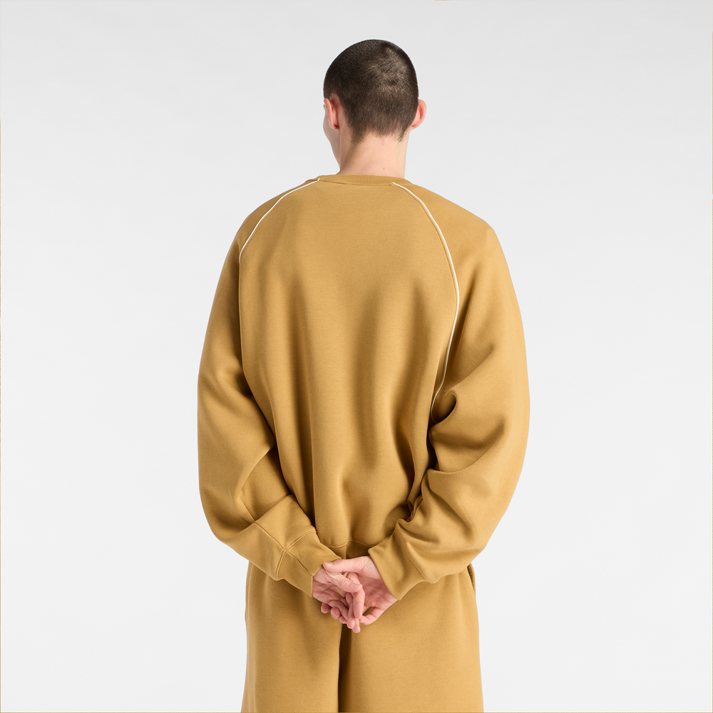 Pánská mikina New Balance MT61U4JOABG – oranžová