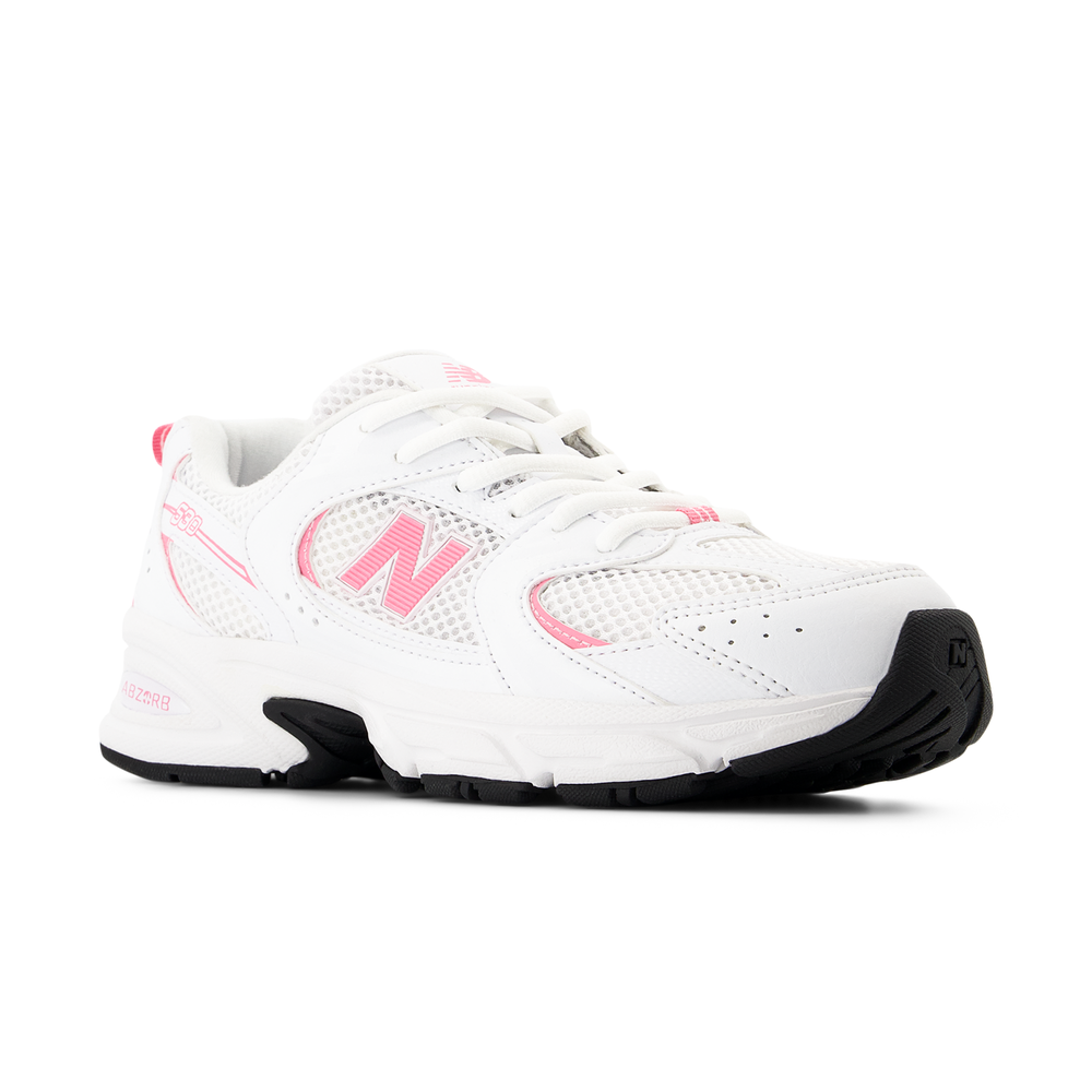 Dětské boty New Balance GR530CL – bílé