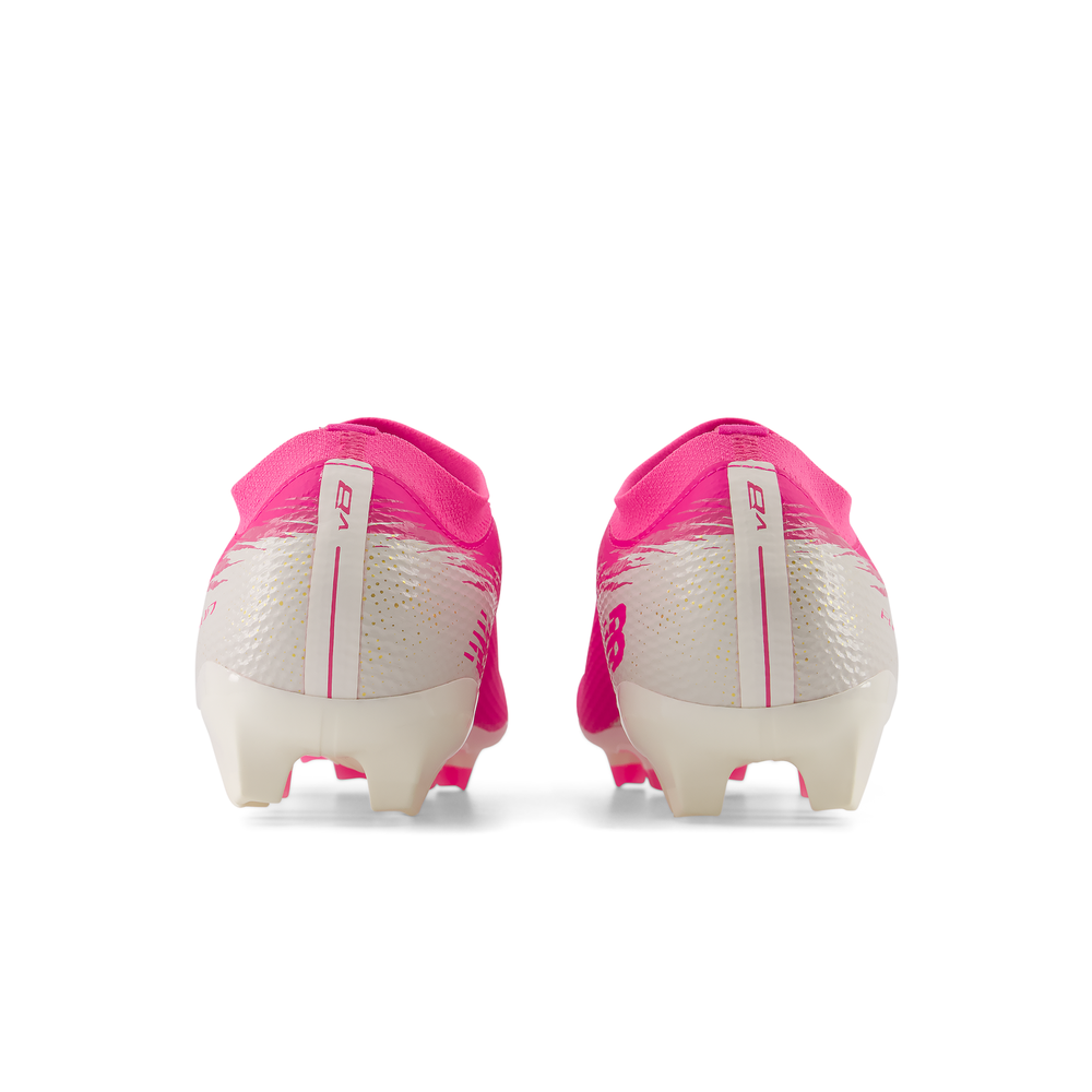 Pánské kopačky New Balance FURON TEAM FG V8 UF3F4KE – růžové