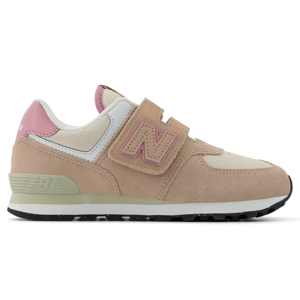 Dětské boty New Balance PV574QTC – béžové
