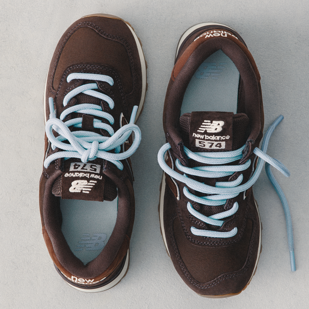 Dámské boty New Balance W57474P – hnědý