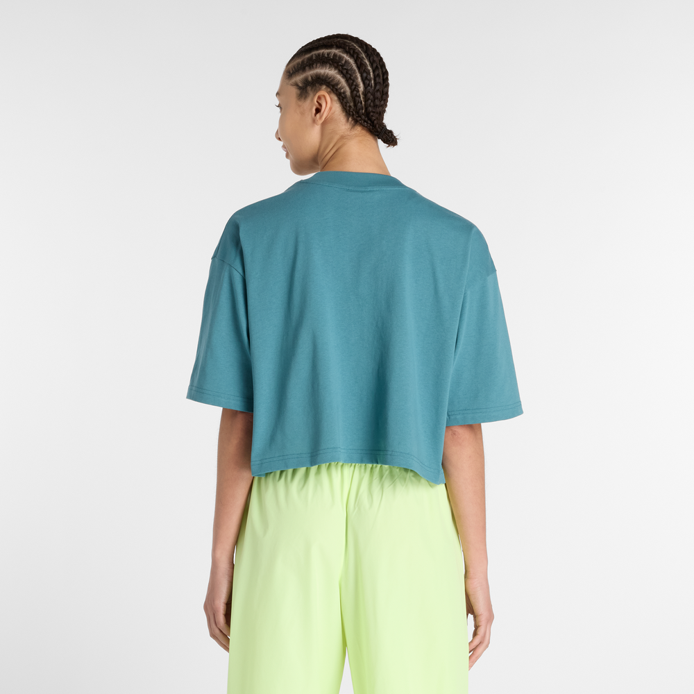 Dámské tričko New Balance WT51908AAZ – modré