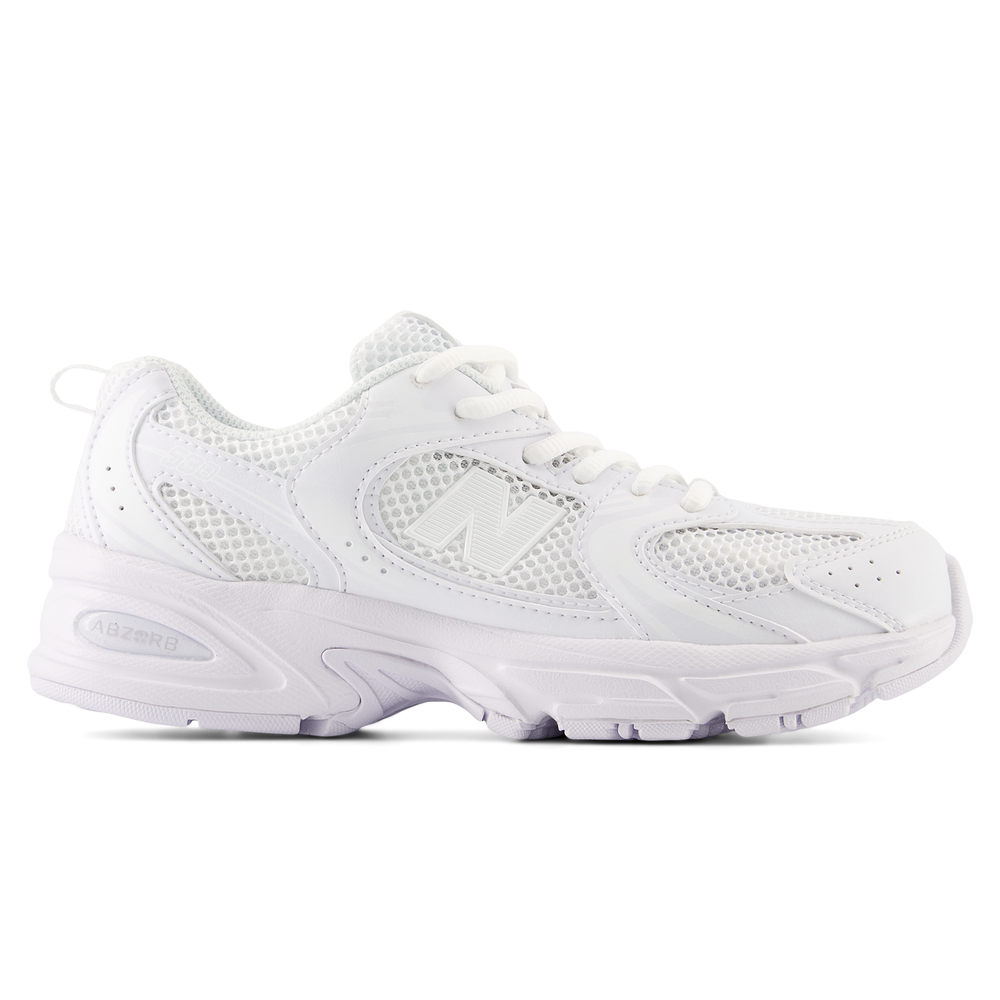 Dětské boty New Balance GR530PA – bílé
