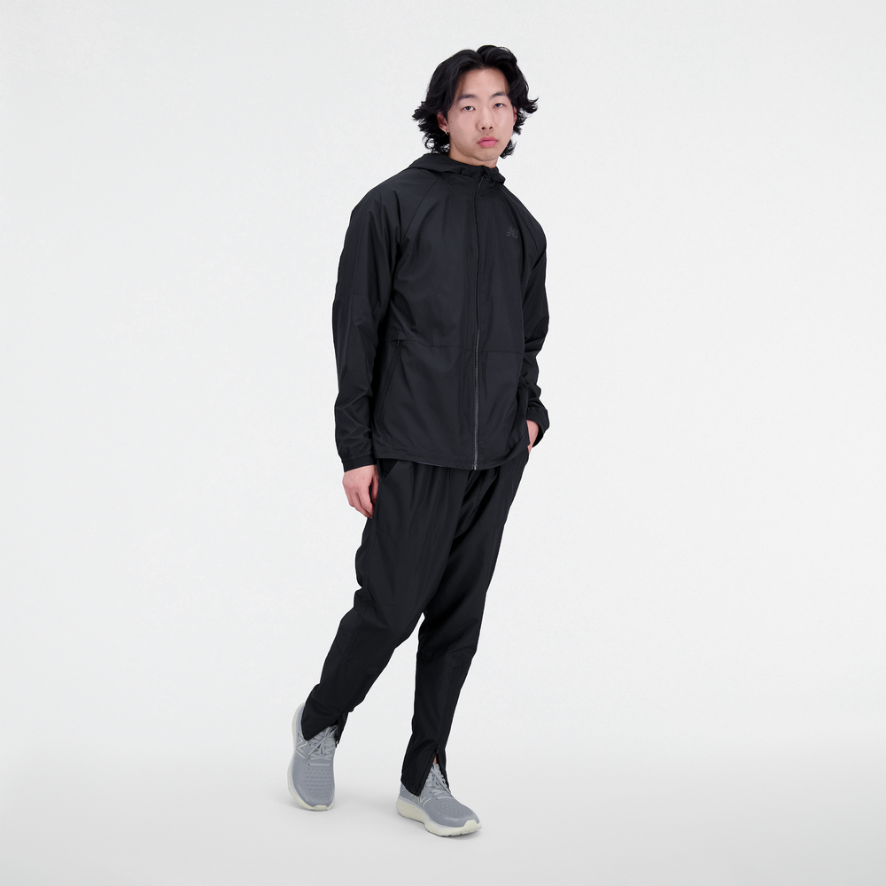 Pánská bunda New Balance MJ31044BK – černé