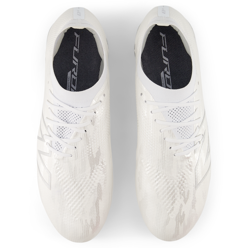 Pánské kopačky New Balance FURON ELITE FG V8 UF1F799 – bílé