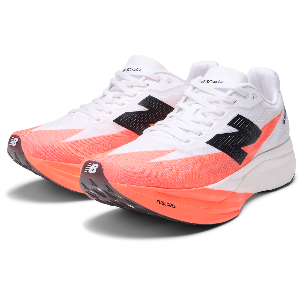 Dámské boty New Balance FuelCell SC Elite V5 WRCELLR5 – oranžová