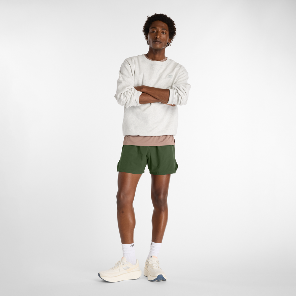 Pánské šortky New Balance MS41286DAE – zelené