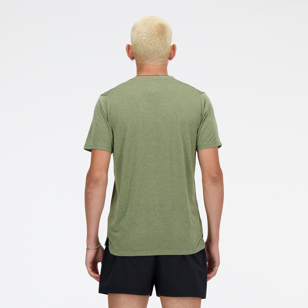 Pánské tričko New Balance MT41253DEK – zelené