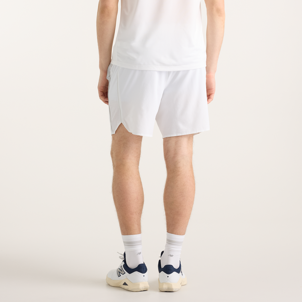 Pánské šortky New Balance Tournament – bílé
