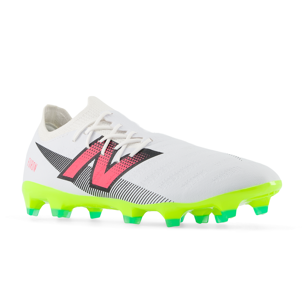 Pánské kopačky New Balance FURON DESTROY FG V7+ SF2FH75 – bílé