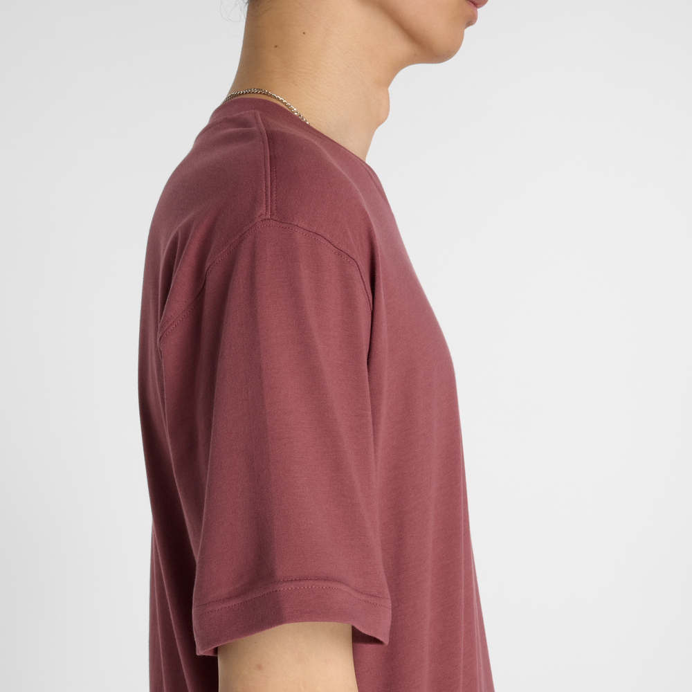 Pánské tričko New Balance MT41509WAD – bordó