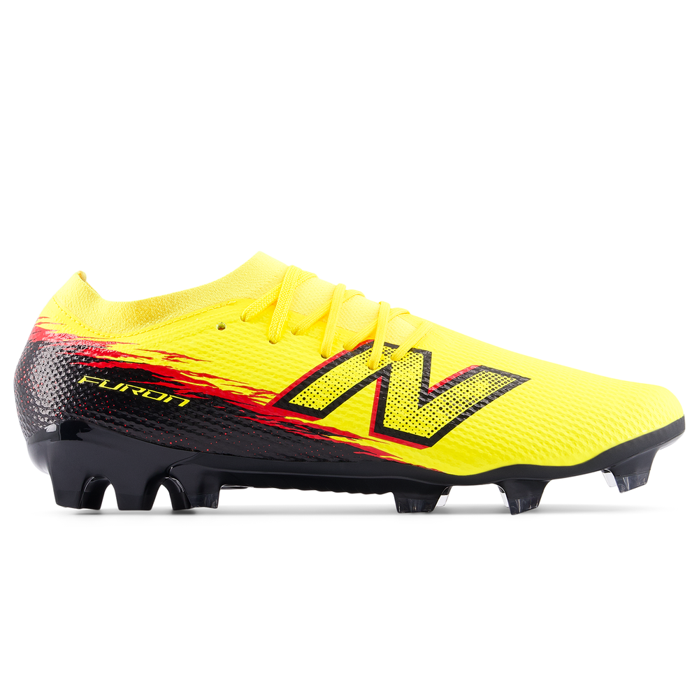 Pánské kopačky New Balance FURON TEAM FG V8 UF3F1WQ – žluté