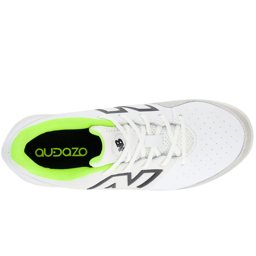 Dětské sálovky New Balance AUDAZO V6 COMMAND IN JNR SJA2IWH6 – bílé