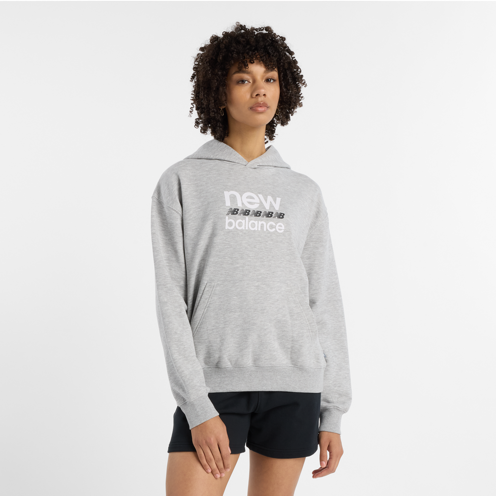 Dámská mikina New Balance WT51519AG – šedé