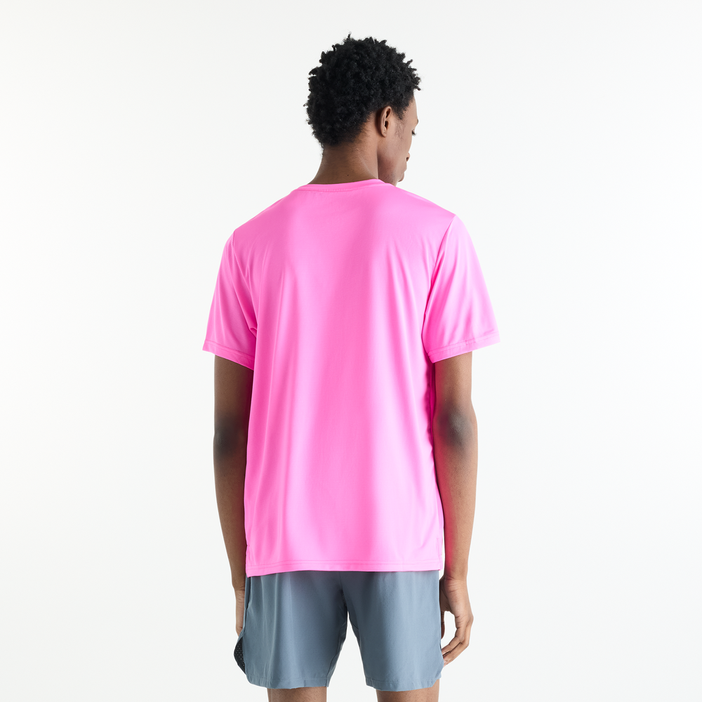 Pánské tričko New Balance MT41222AAB – růžové