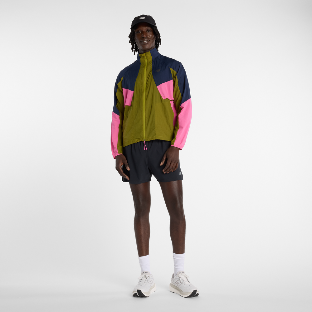 Pánská bunda New Balance MJ61U1I9AAN – zelené