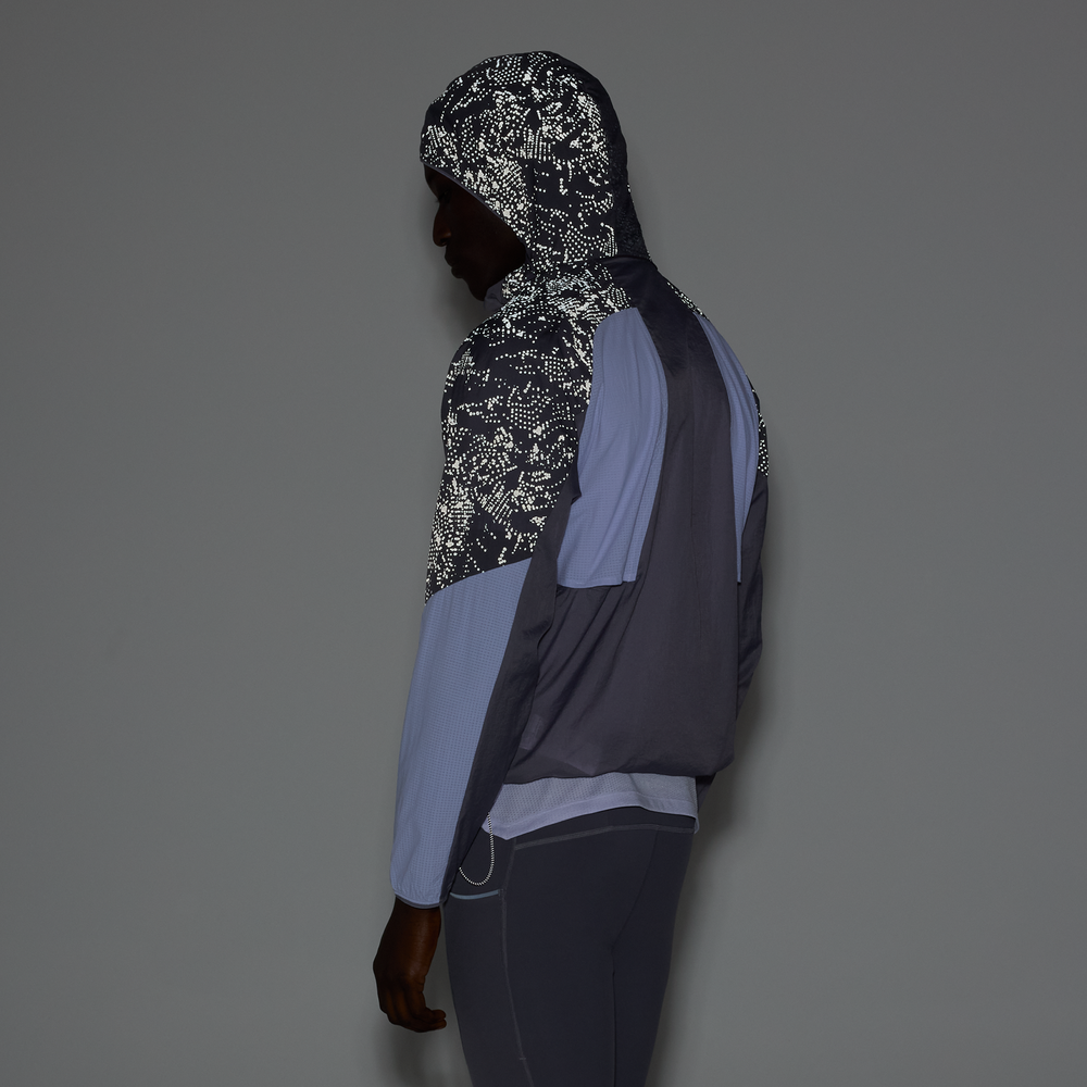 Pánská bunda New Balance Reflective RC – šedé