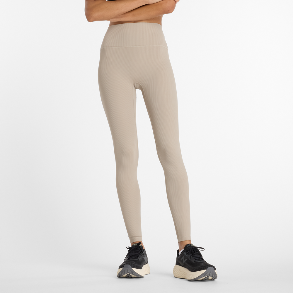 Dámské legíny New Balance WP53152ADS – béžové