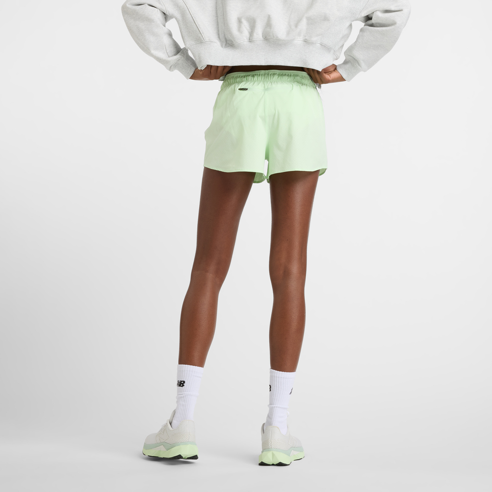 Dámské šortky New Balance WS41286MEW – mátové