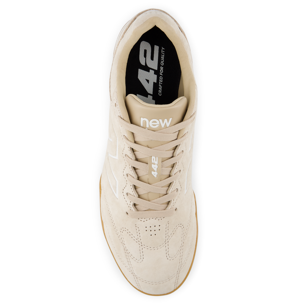 Pánské sálovky New Balance 442 Elite IN LS V3 U41IL84T – béžové