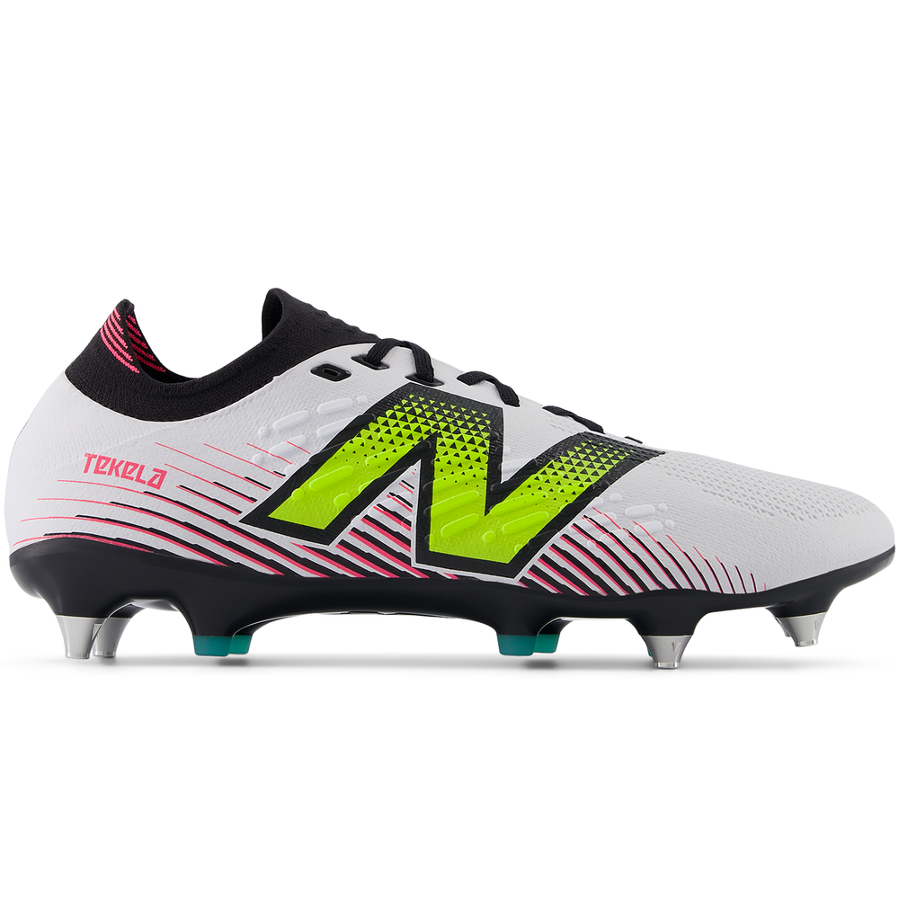 Kopačky New Balance TEKELA PRO SG V4+ ST1SLH45 – bílé