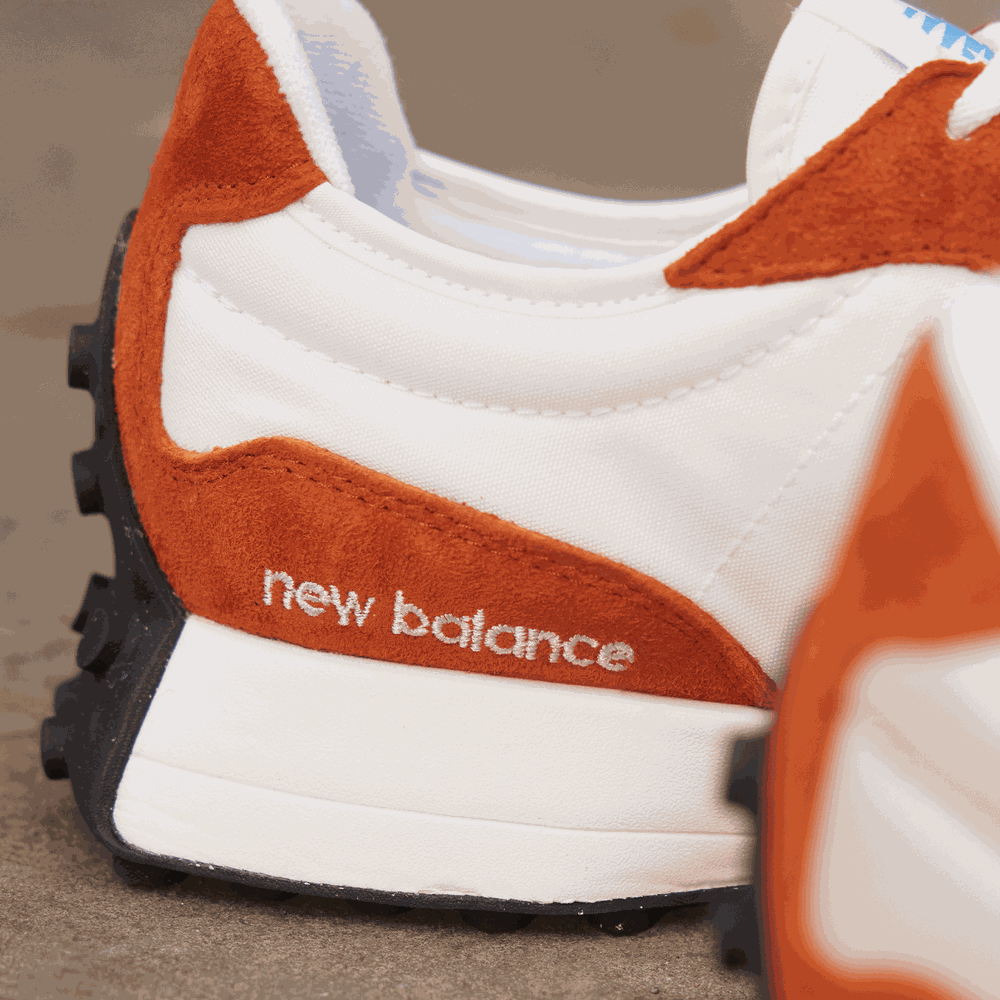 Unisex boty New Balance U327LF – oranžová