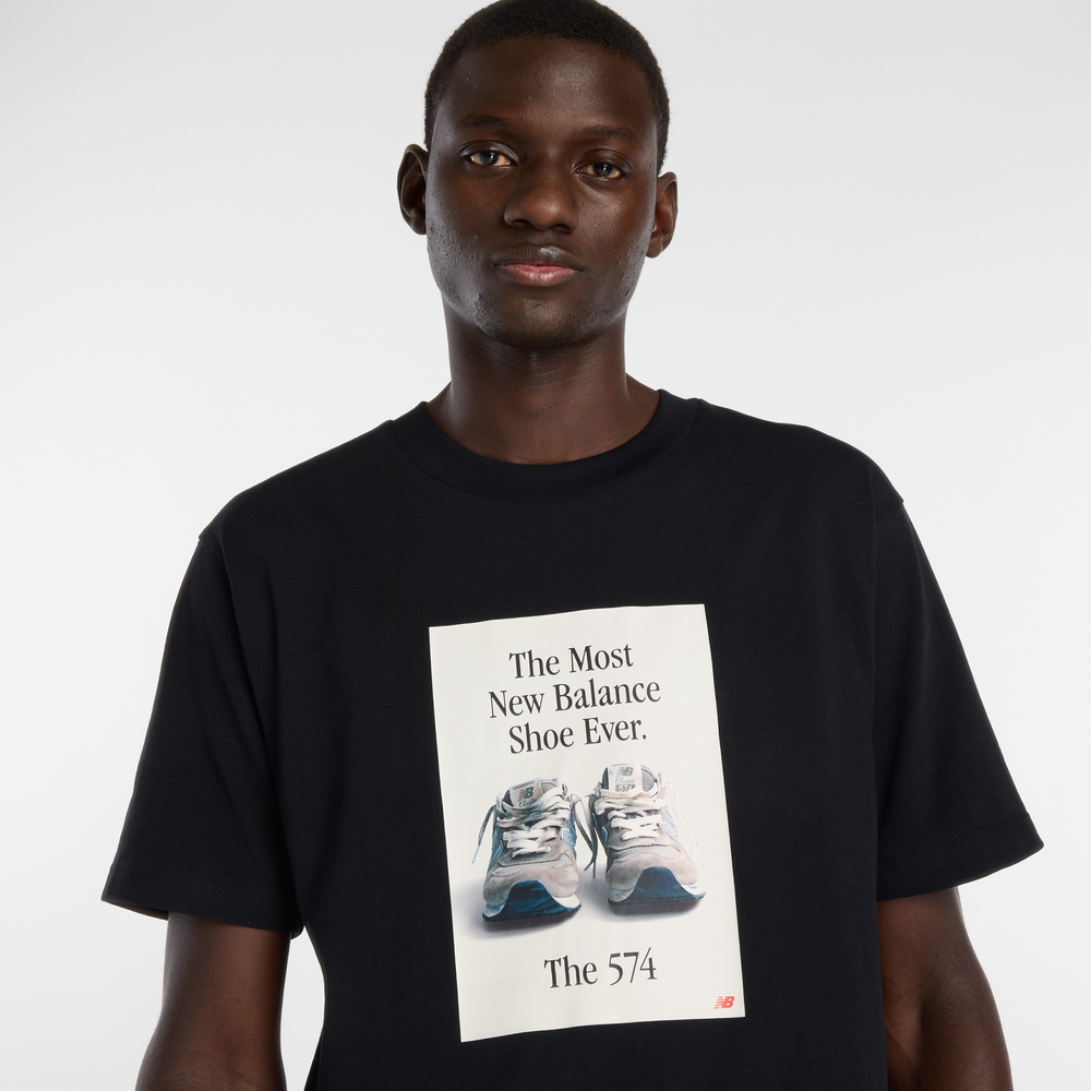 Pánské tričko New Balance MT61B0WFBK – černé