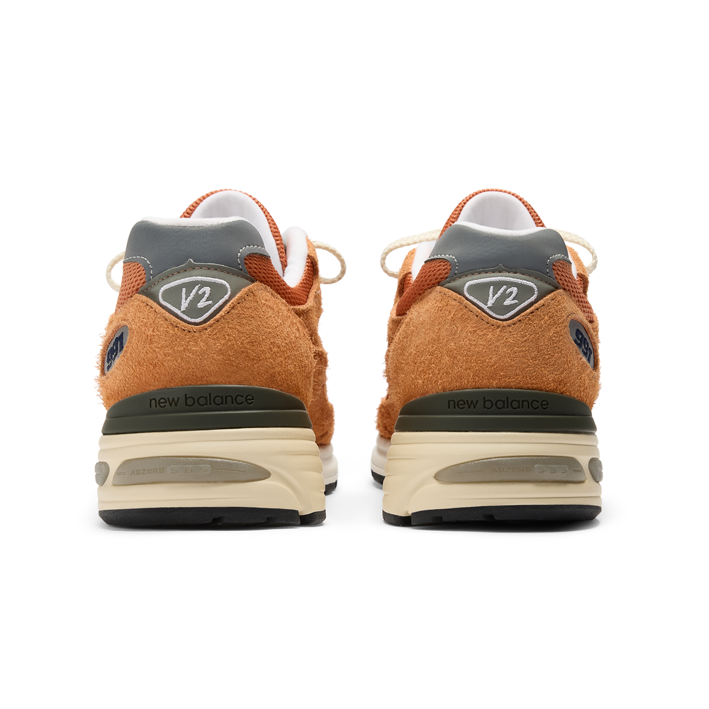 Unisex boty New Balance U991OV2 – oranžová