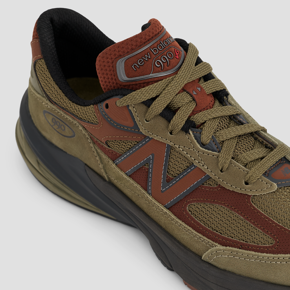 Unisex boty New Balance U990CA6 – zelené