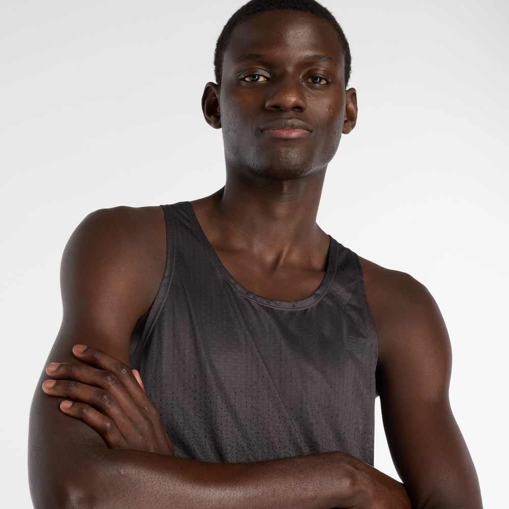 Pánské tričko New Balance MT61S1LIBK – černé