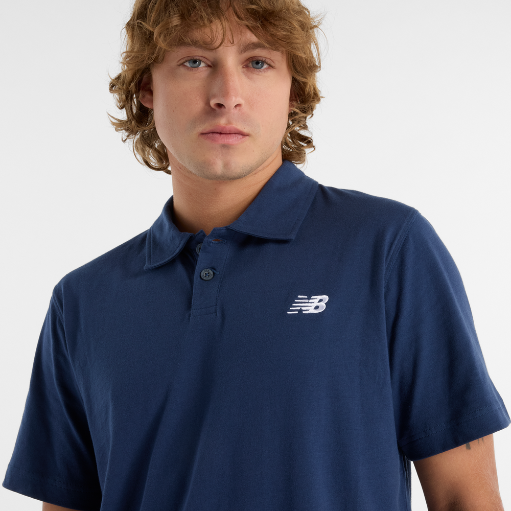 Pánské tričko New Balance MT51504NNY – tmavomodrá