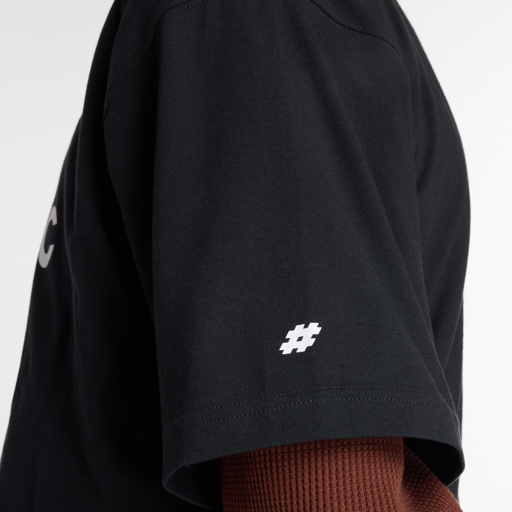 Pánské tričko New Balance Numeric MT53704BK – černé