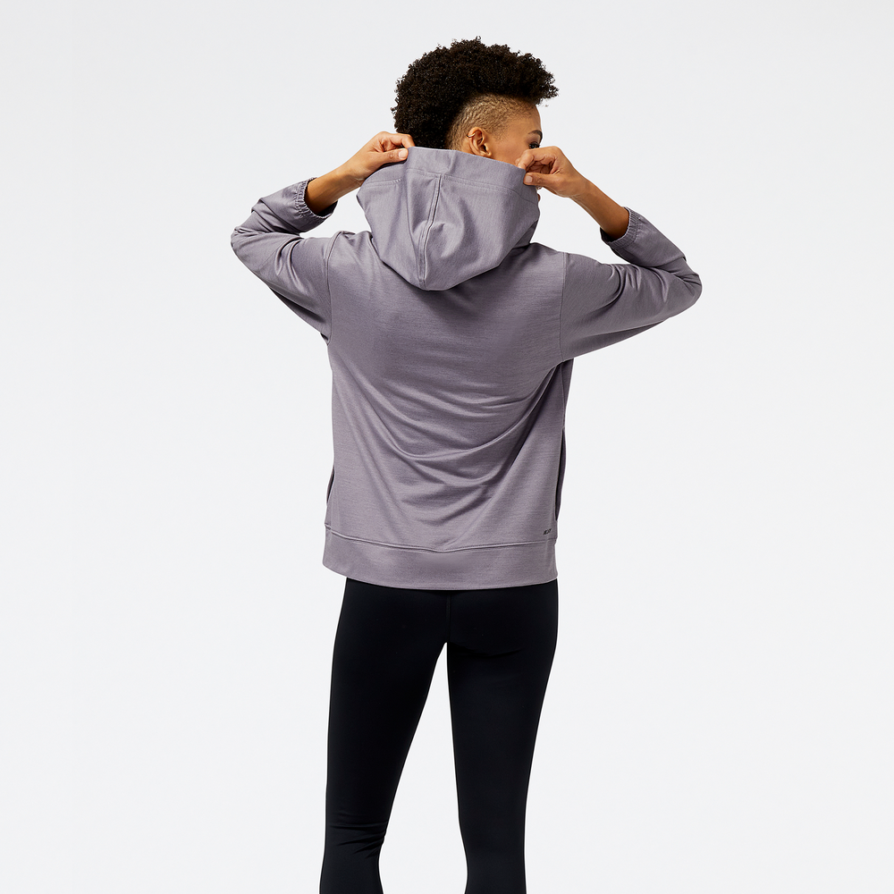 Dámská mikina New Balance WT31180ZNC – šedé