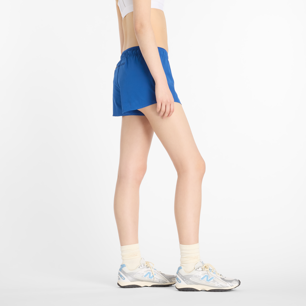Dámské šortky New Balance WS41286GAB – modré