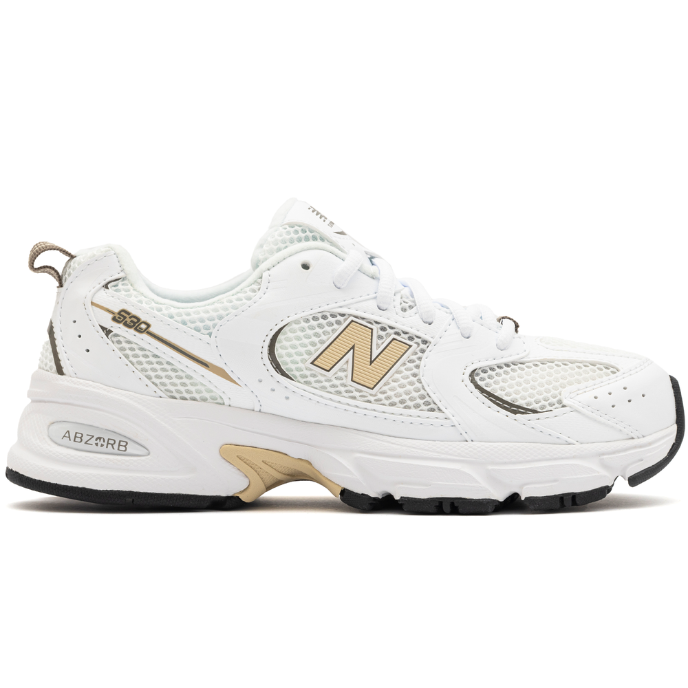 Dětské boty New Balance GR530SO – bílé
