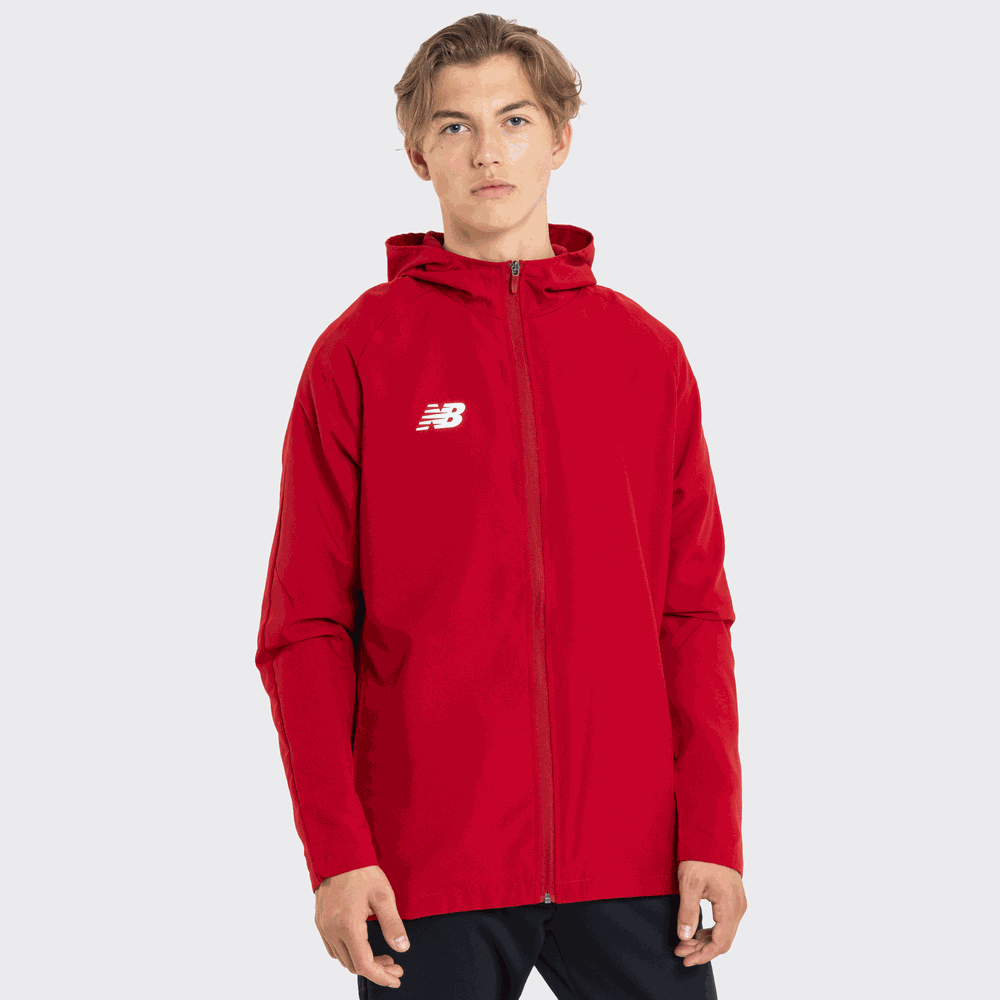 Pánská bunda New Balance EMJ9036RDP – červené