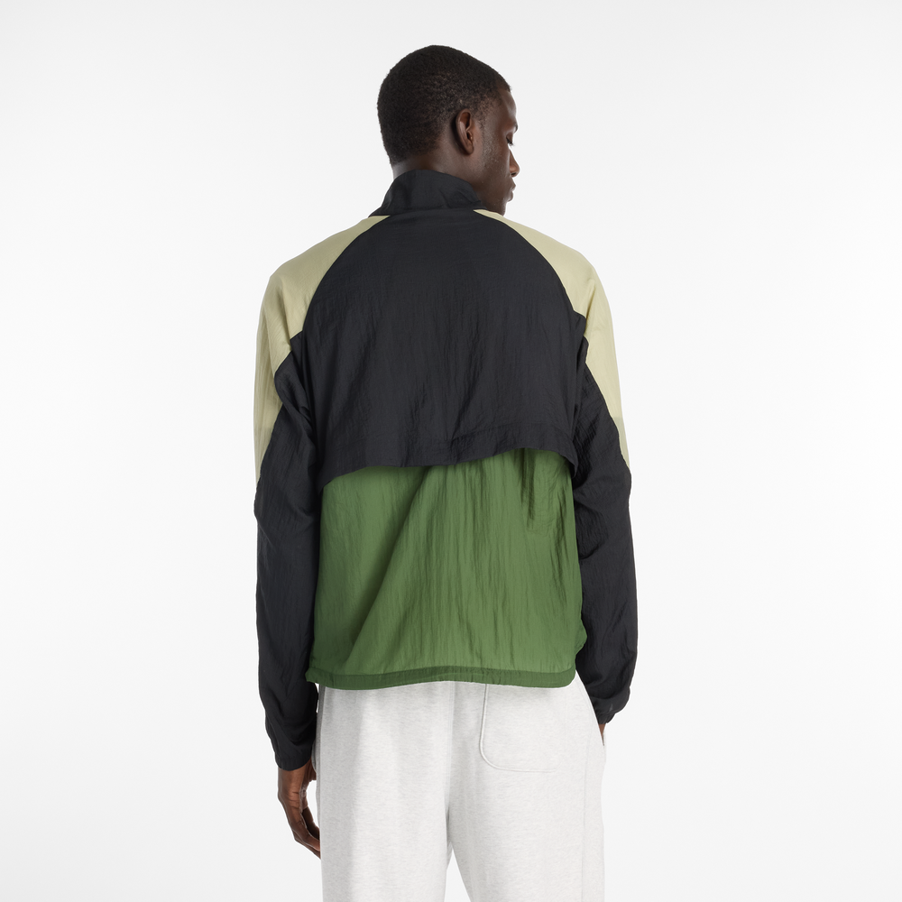 Pánská bunda New Balance MO53206GAS – zelené
