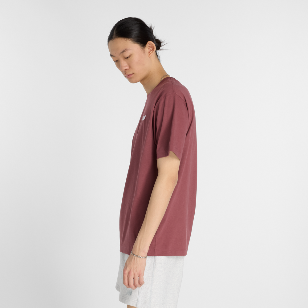 Pánské tričko New Balance MT41509WAD – bordó